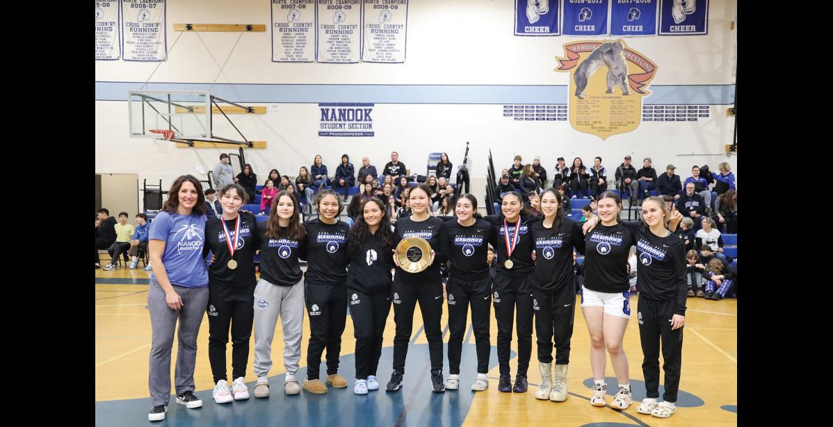 Photo by Anna Lionas Lady Nanooks were the girls champions of the Subway Showdown