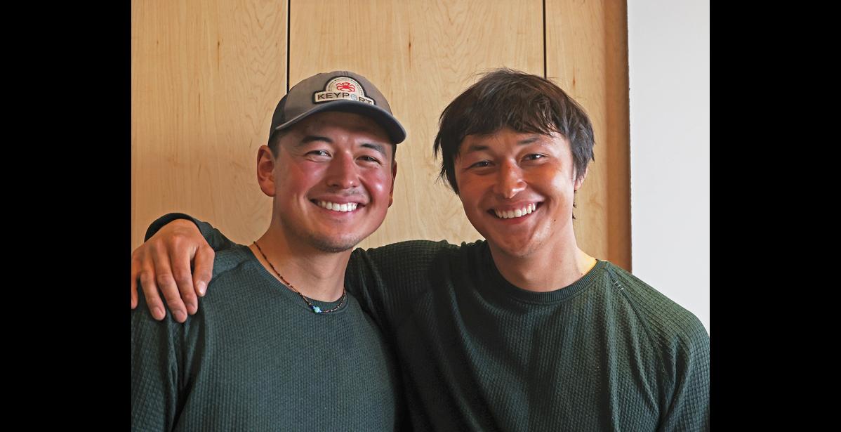 A WINNING TEAM— Oliver and Wilson Hoogendorn won “The Race to Survive: Alaska” TV competition.