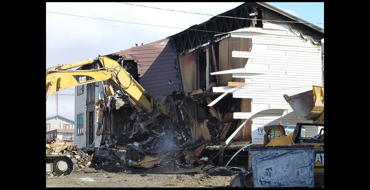 File photo by Sandra L. Medearis Fire victims of the Umiaq Apartment fire are suing the property owner and Kandie Allen