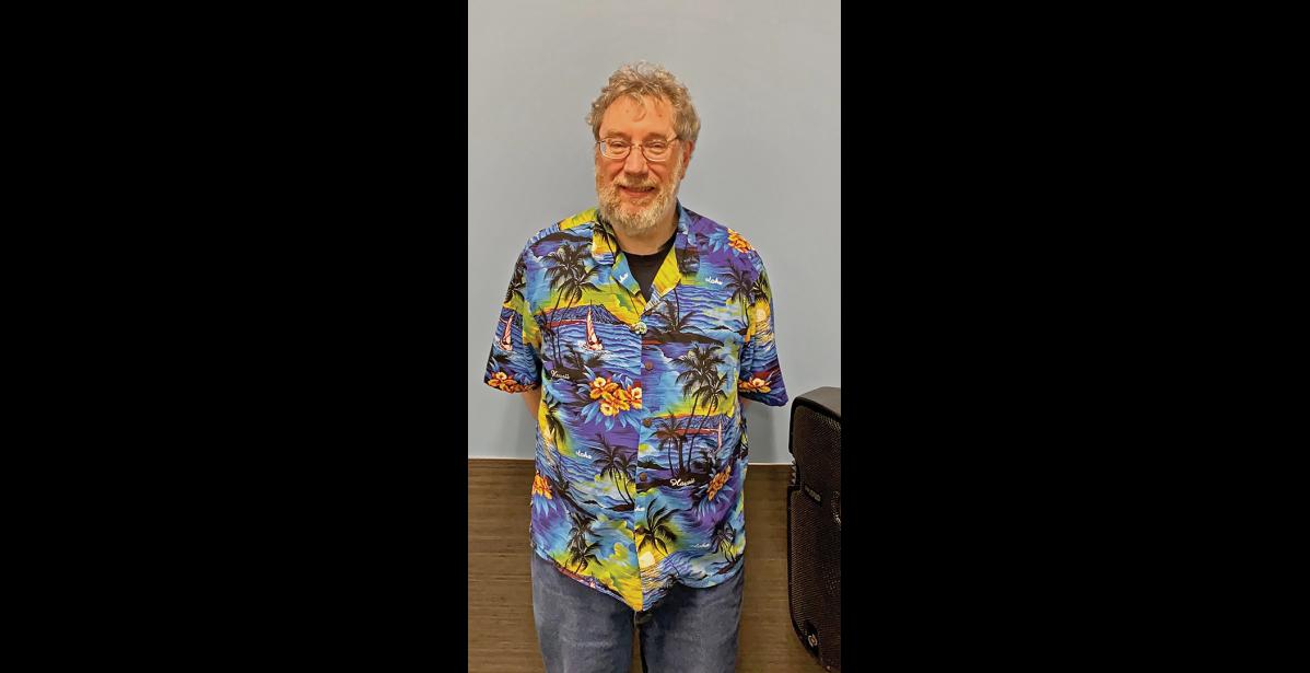 Photo by Sandra Medearis THE NEW TROPICS?—Rick Thoman, weather and climate expert, delivered a presentation on weather and warming climate in Alaska.