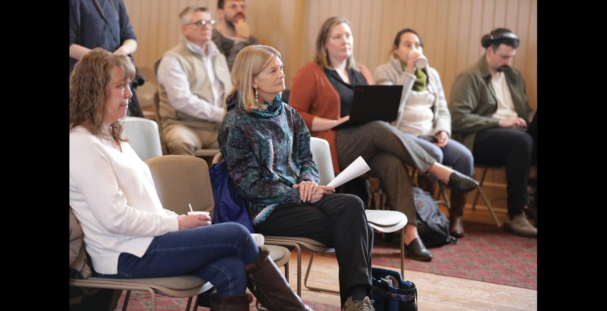 Photo by Diana Haecker Senator Murkowski, pictured here at the Nome Investment Summit on April 18, 2025.