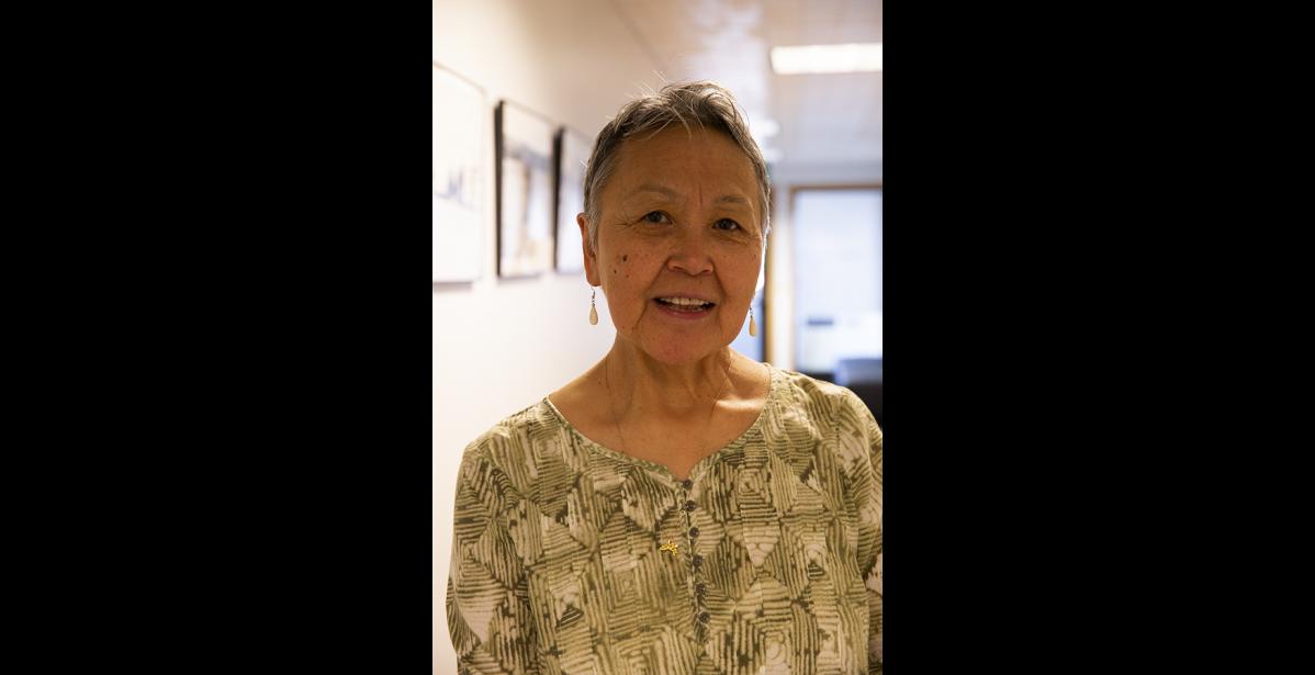 Photo by James Mason HALL OF FAME –– Vera Metcalf was inducted into the Alaska Women's Hall of Fame.