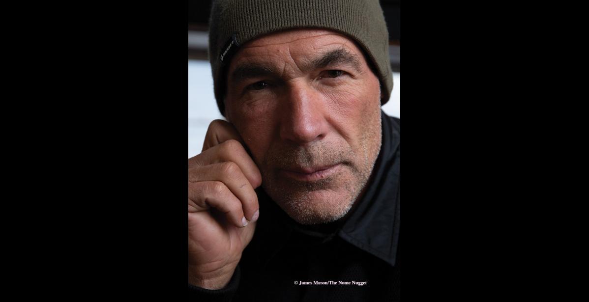 Photo by James Mason ADVENTURER— Mike Horn sets out on a trans-pole trek.