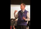File photo by Diana Haecker Bill Schildbach at a school winter concert event in Dec. 2018.