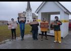 STUDENTS DEMAND ACTION— Students went on strike to draw attention to their concerns related to the climate crisis last Friday