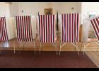 Voting booths at Old St. Joe's in Nome