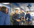Japanese researchers welcome Nomeites aboard Oshoru Maru